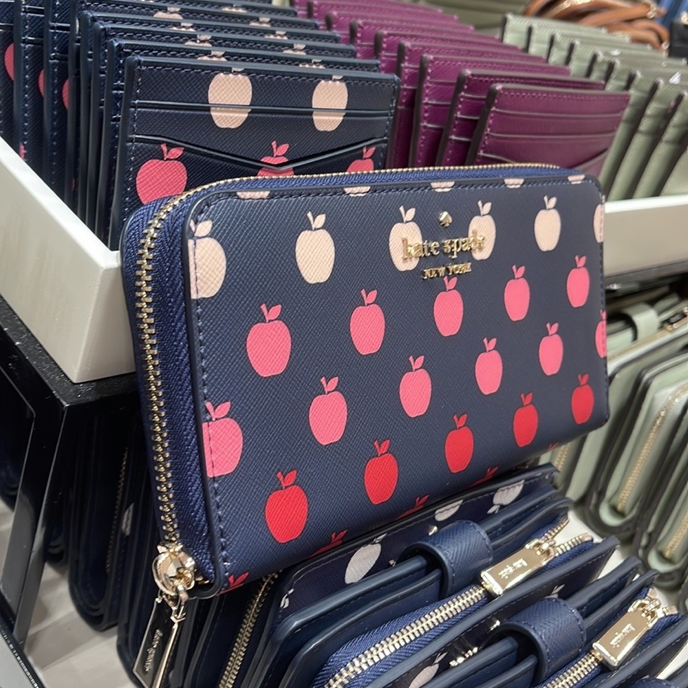 Kate Spade Staci Large Red Apple Continental Wallet
Multi - Picture 6 of 16